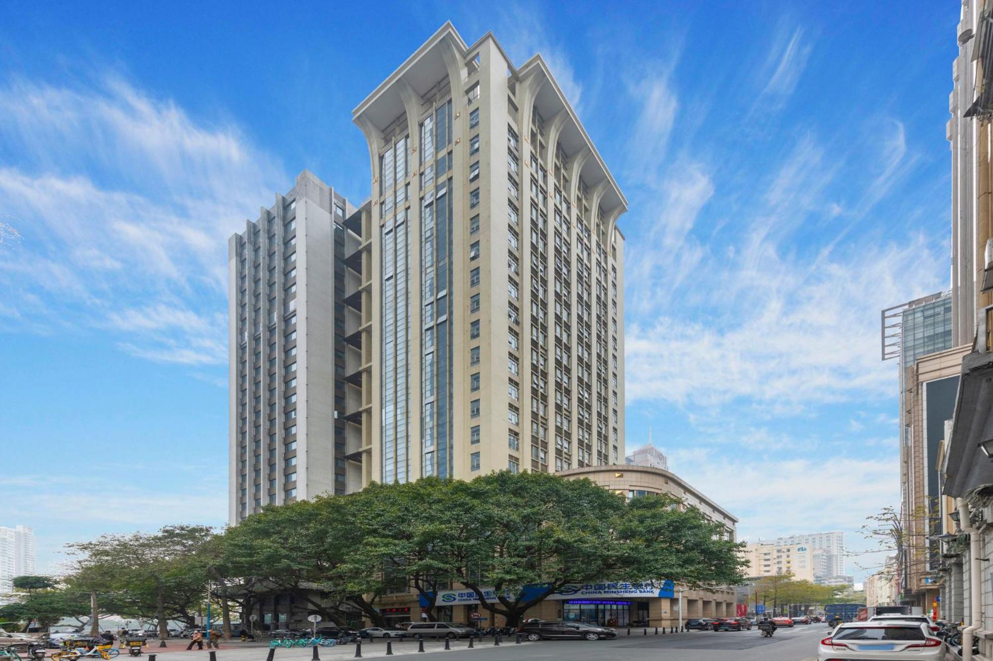 Waifiden Duplex Hotel Apartment Zhongyong Jinyu Branch-Free Shuttle Bus During The Canton Fair Экстерьер фото