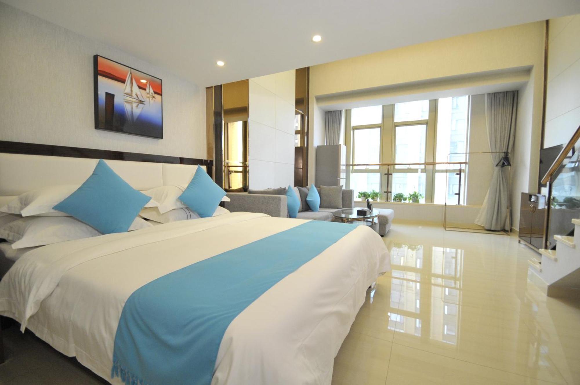 Waifiden Duplex Hotel Apartment Zhongyong Jinyu Branch-Free Shuttle Bus During The Canton Fair Экстерьер фото