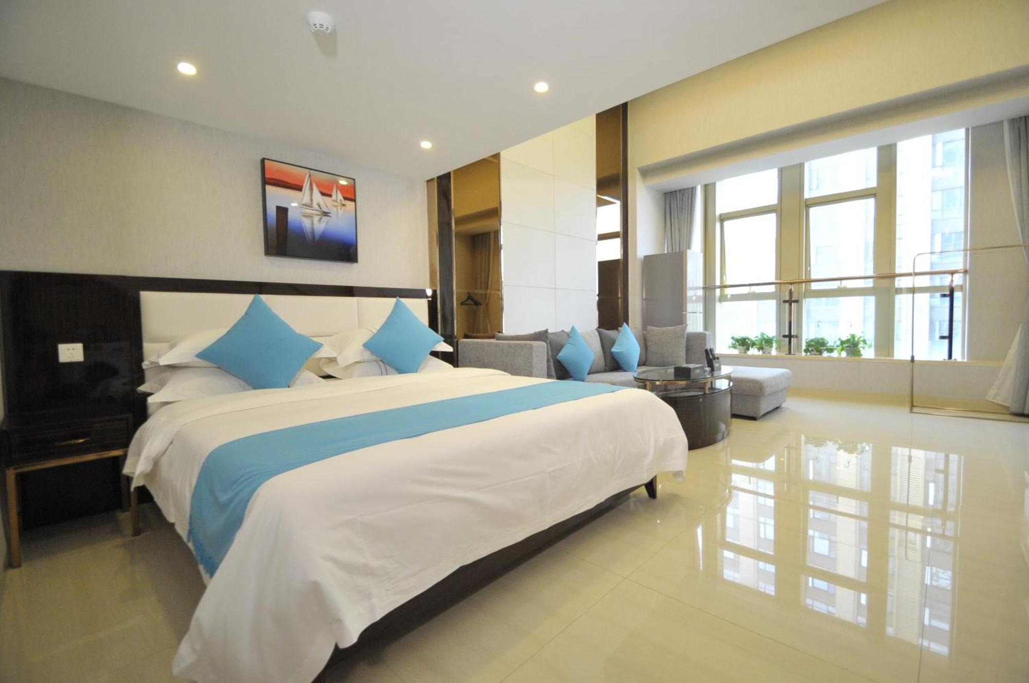 Waifiden Duplex Hotel Apartment Zhongyong Jinyu Branch-Free Shuttle Bus During The Canton Fair Экстерьер фото
