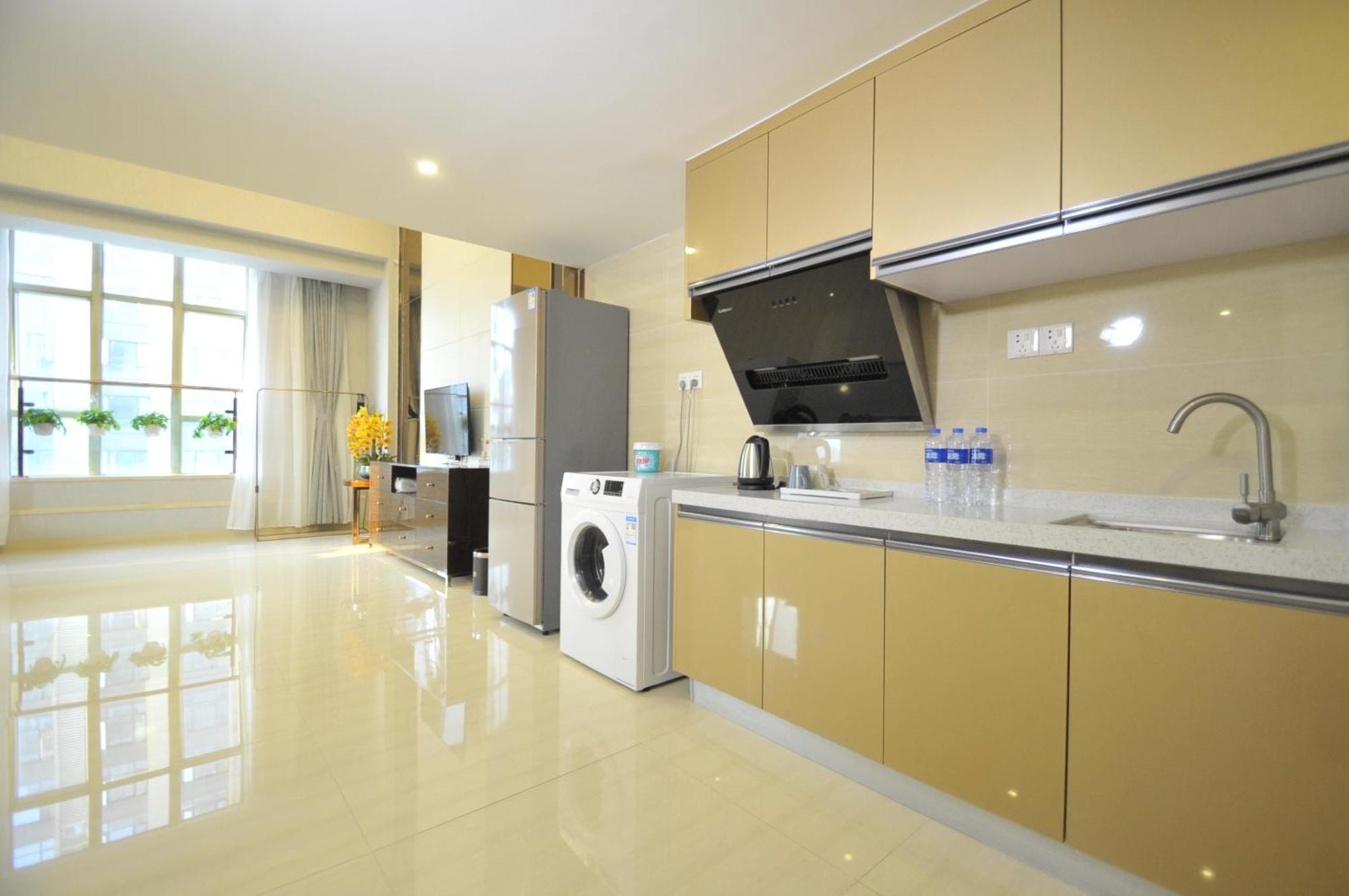 Waifiden Duplex Hotel Apartment Zhongyong Jinyu Branch-Free Shuttle Bus During The Canton Fair Экстерьер фото