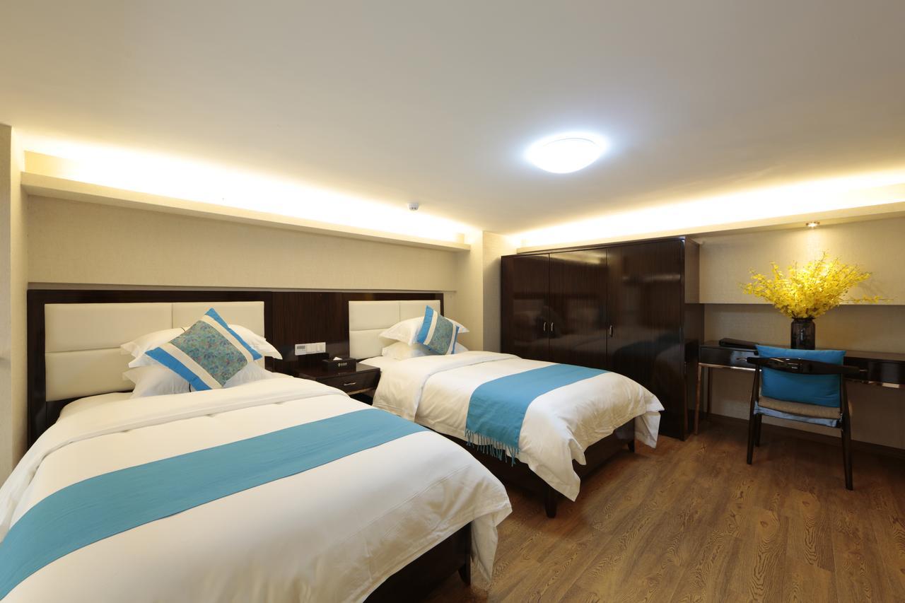 Waifiden Duplex Hotel Apartment Zhongyong Jinyu Branch-Free Shuttle Bus During The Canton Fair Экстерьер фото