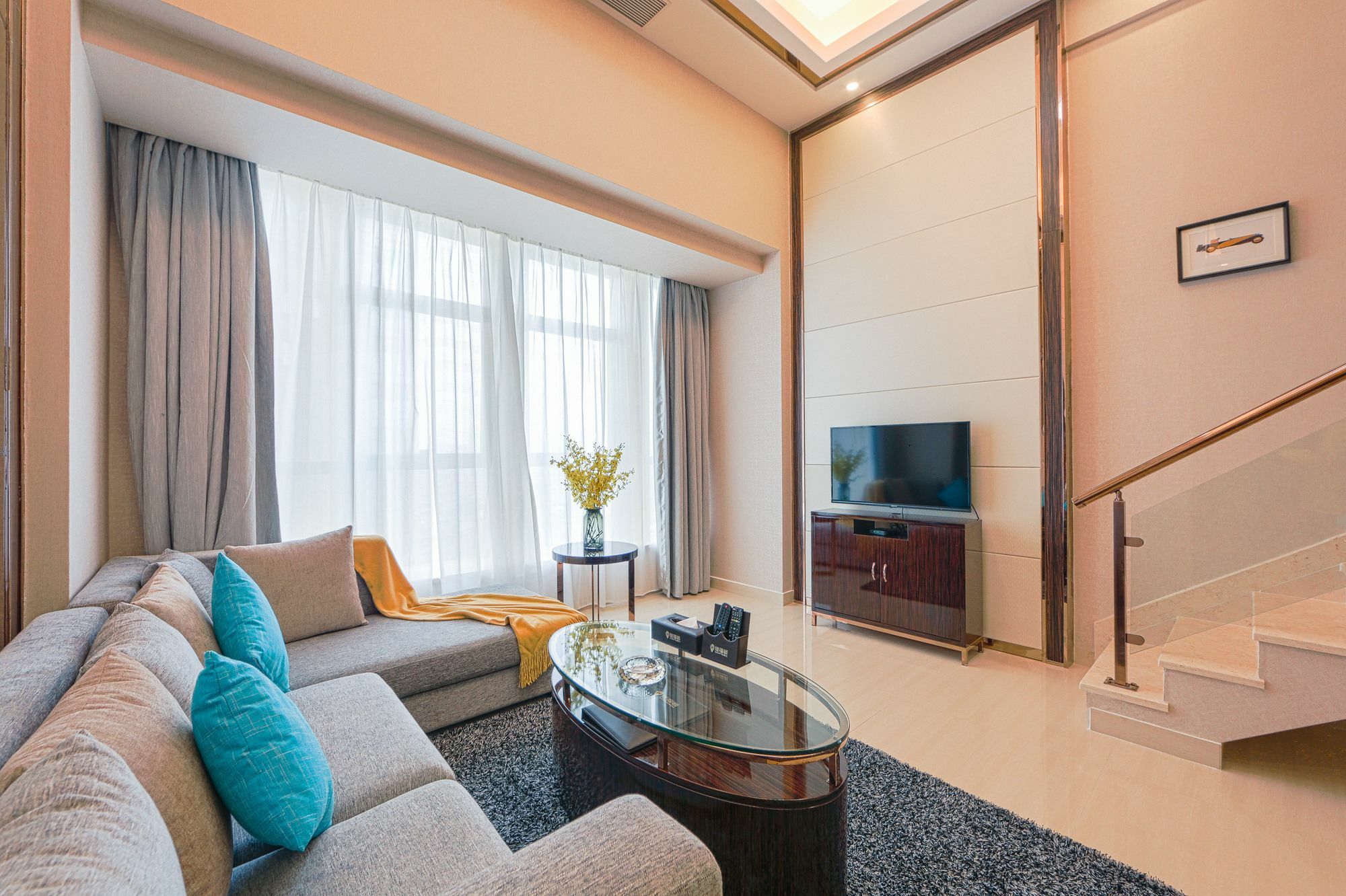 Waifiden Duplex Hotel Apartment Zhongyong Jinyu Branch-Free Shuttle Bus During The Canton Fair Экстерьер фото